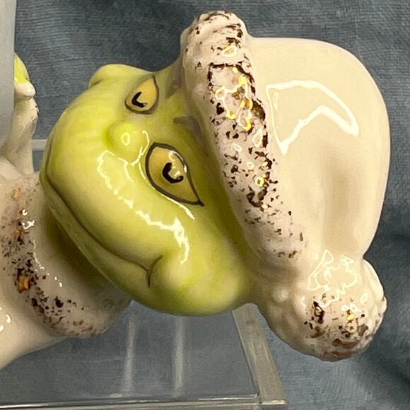 Lenox The Grinch Grinchy Greetings Porcelain Christmas Holiday Ornament Box COA - Picture 9 of 10